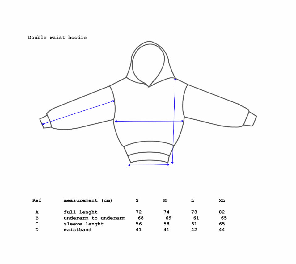 Double Waist Hoodie
