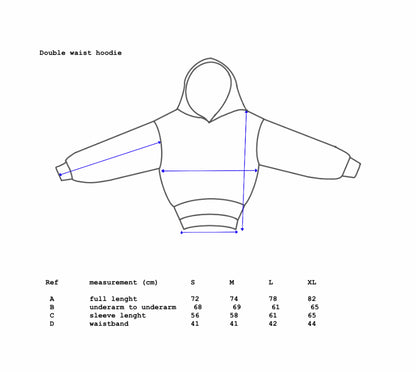 Double Waist Hoodie